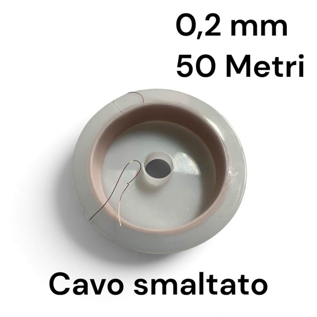 50m Cavo di rame da 0,2mm singolarmente smaltato per avvolgimenti