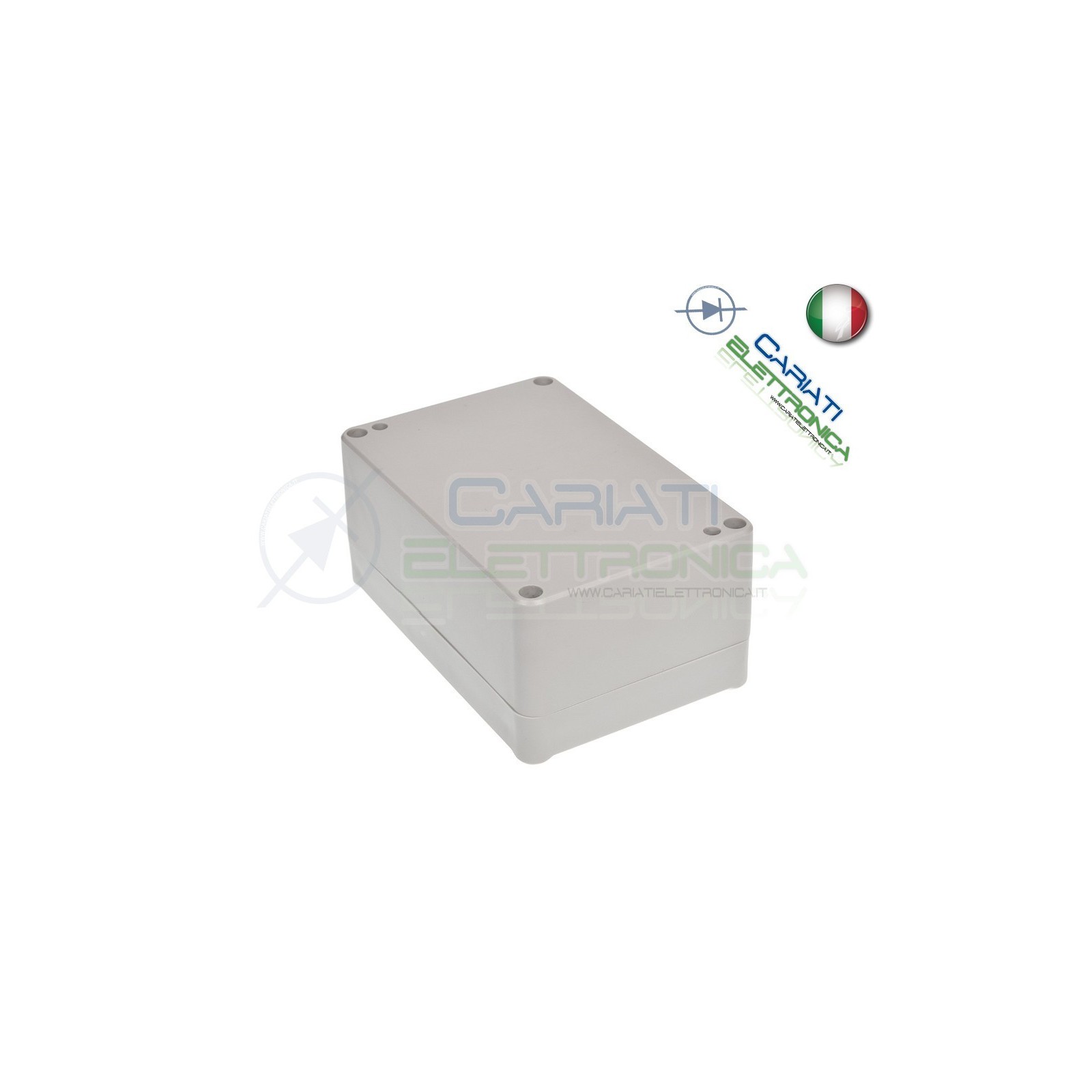 CONTENITORE PLASTICO 118x55x78 CUSTODIA IN PLASTICA ELETTRONICA