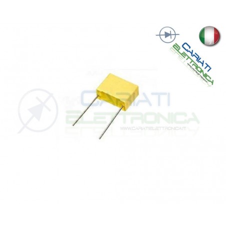 25 PEZZI Condensatore Poliestere 470nF 470 nF 63V P 5mm