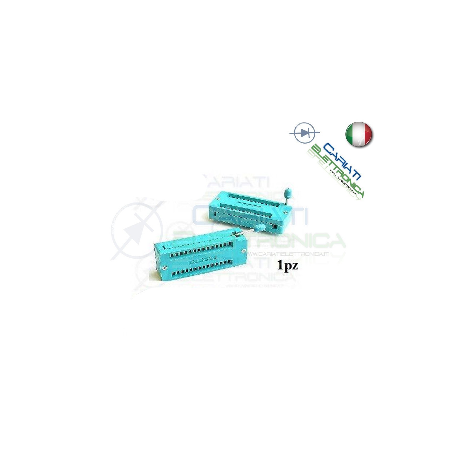 Zoccolo ZIF 40 pin per circuiti integrati DIL DIP