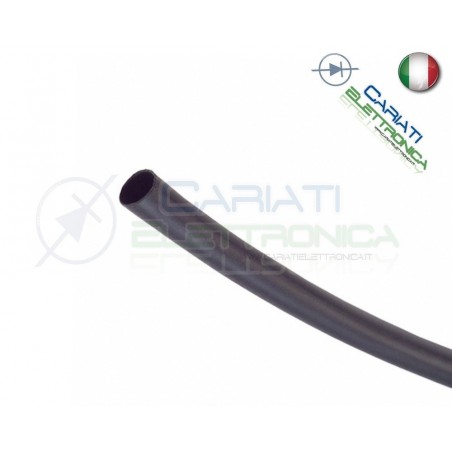 Guaina Termoretraibile Termorestringente NERA 10m da 7mm