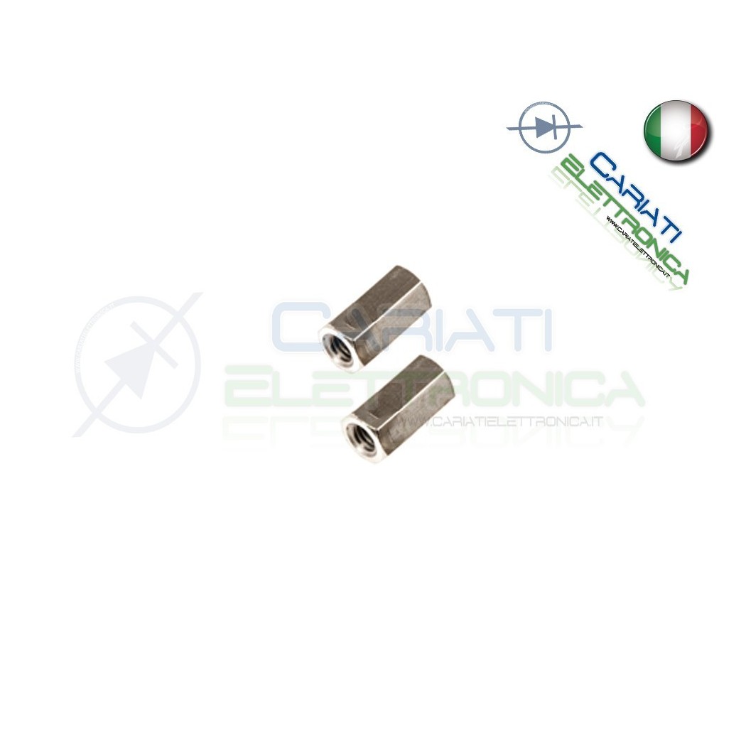 5 PEZZI Distanziale Metallo F/F M3 7mm Distanziali DistanziatoreGenerico