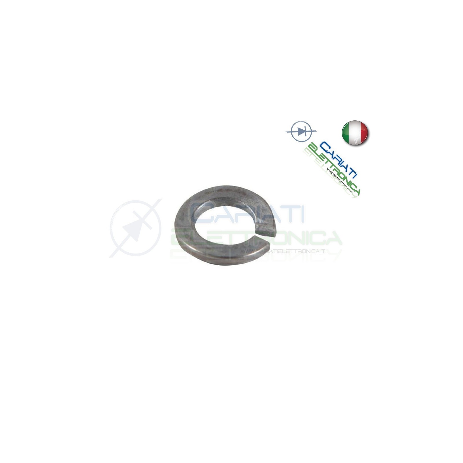 10 PEZZI Rondella M4in Metallo Distanziali Rondelle Elastiche Ambrovit