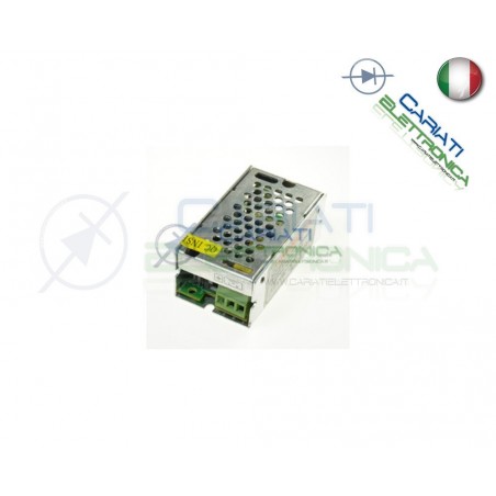 ALIMENTATORE SWITCHING 230VAc 12V 1.25A 15W CCTV LED