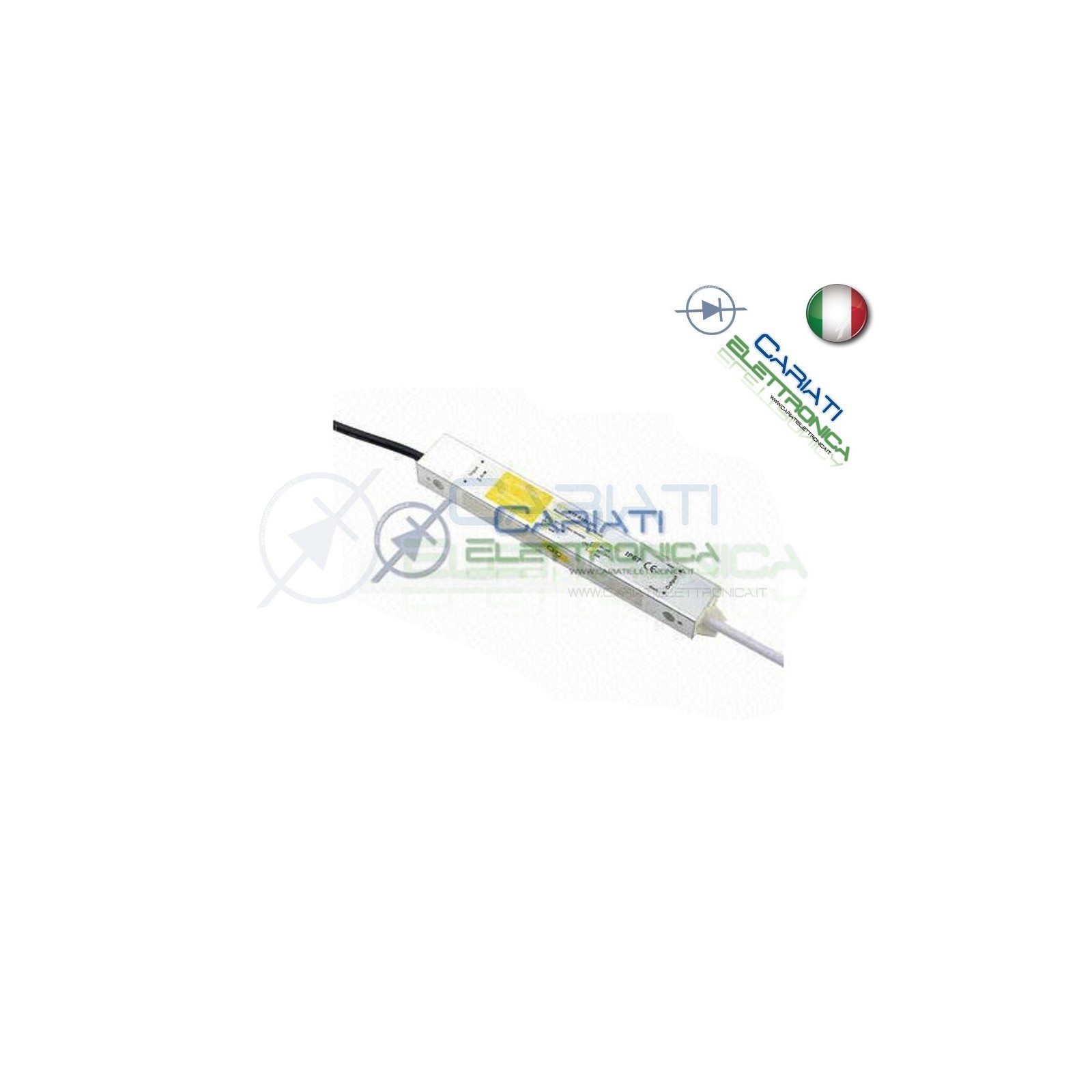 Alimentatore Trasformatore Per Led Protezione IP 2A 12V 230VGenerico