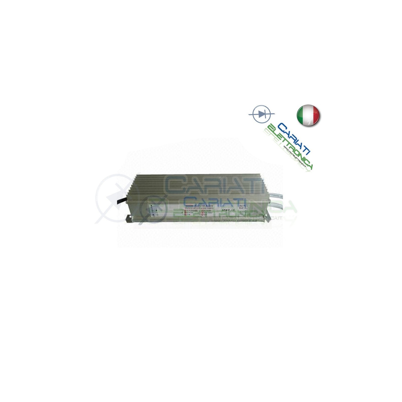 Alimentatore Trasformatore Per Led Protezione IP 5A 12V 230V Generico
