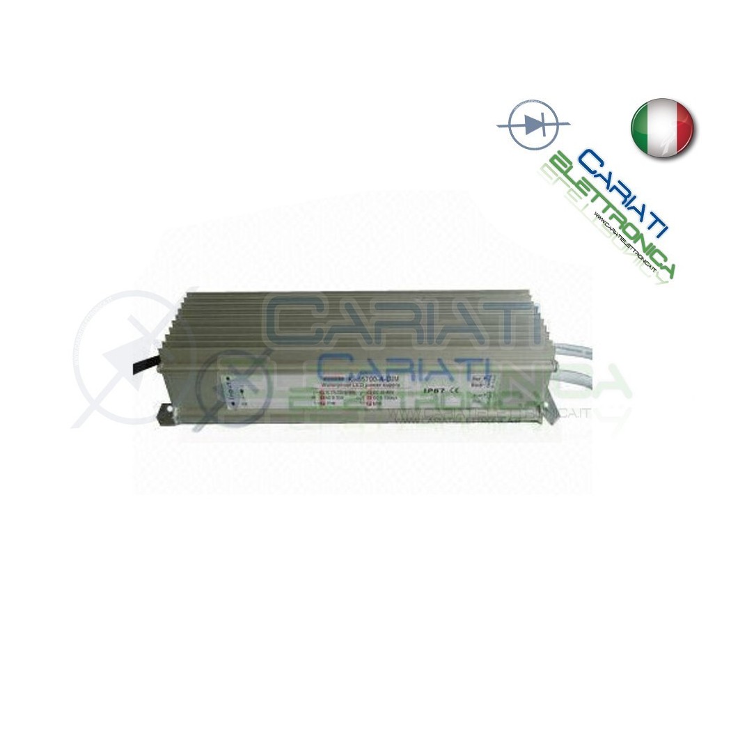 Alimentatore Trasformatore Per Led Protezione IP 5A 12V 230V Generico