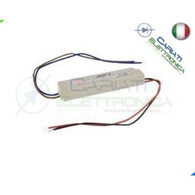 Alimentatore Trasformatore Driver 350mA 3-16 per Led Power LPC-20-350Mean Well