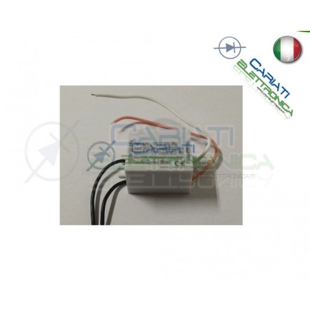 Driver Alimentatore per Alimentare Led Power da 3Watt AC DC 7-24V 12V 700mA