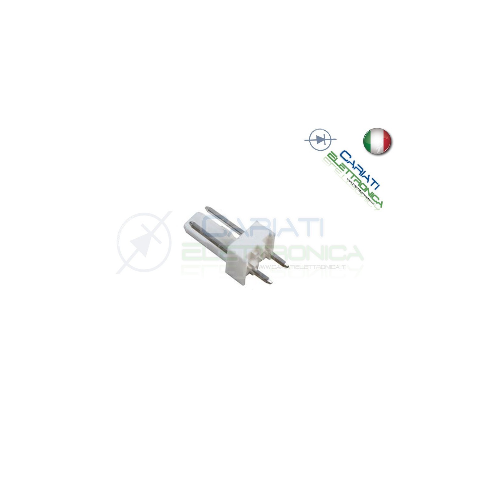 5 PEZZI Connettore Connettori MK Maschio 2 Poli Generico