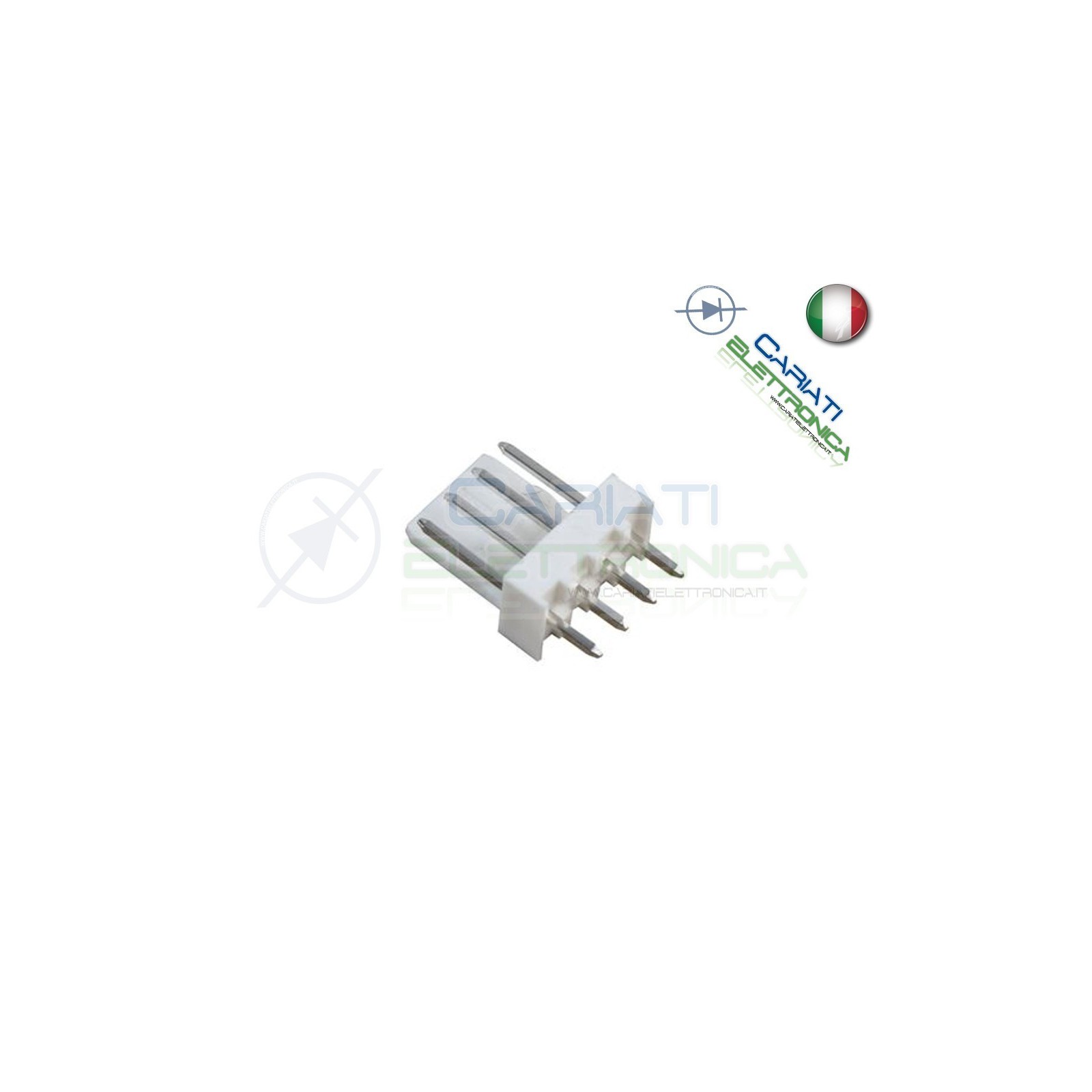 5 PEZZI Connettore Connettori MK Maschio 4 PoliGenerico