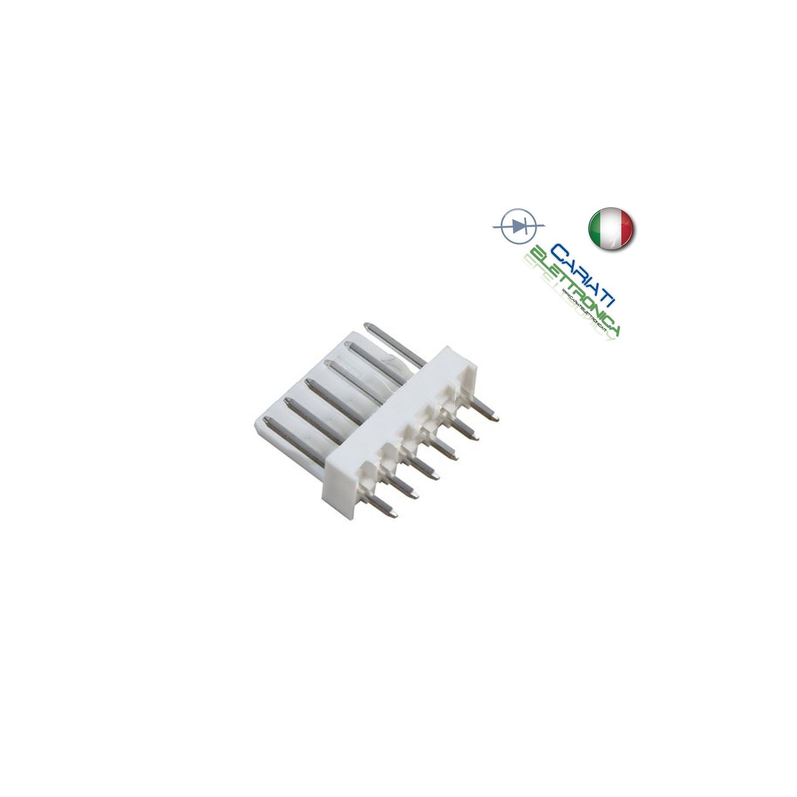 5 PEZZI Connettore Connettori MK Maschio 6 Poli Generico