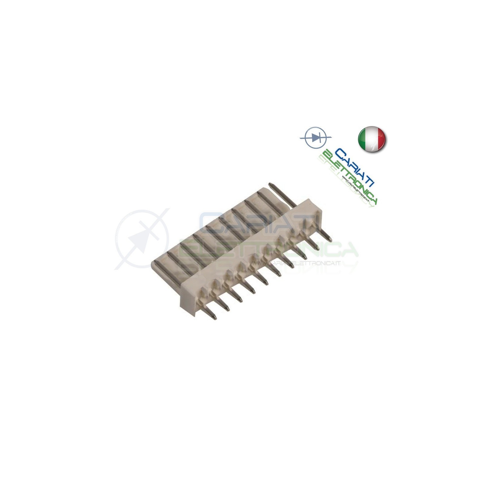 5 PEZZI Connettore Connettori MK Maschio 10 PoliGenerico