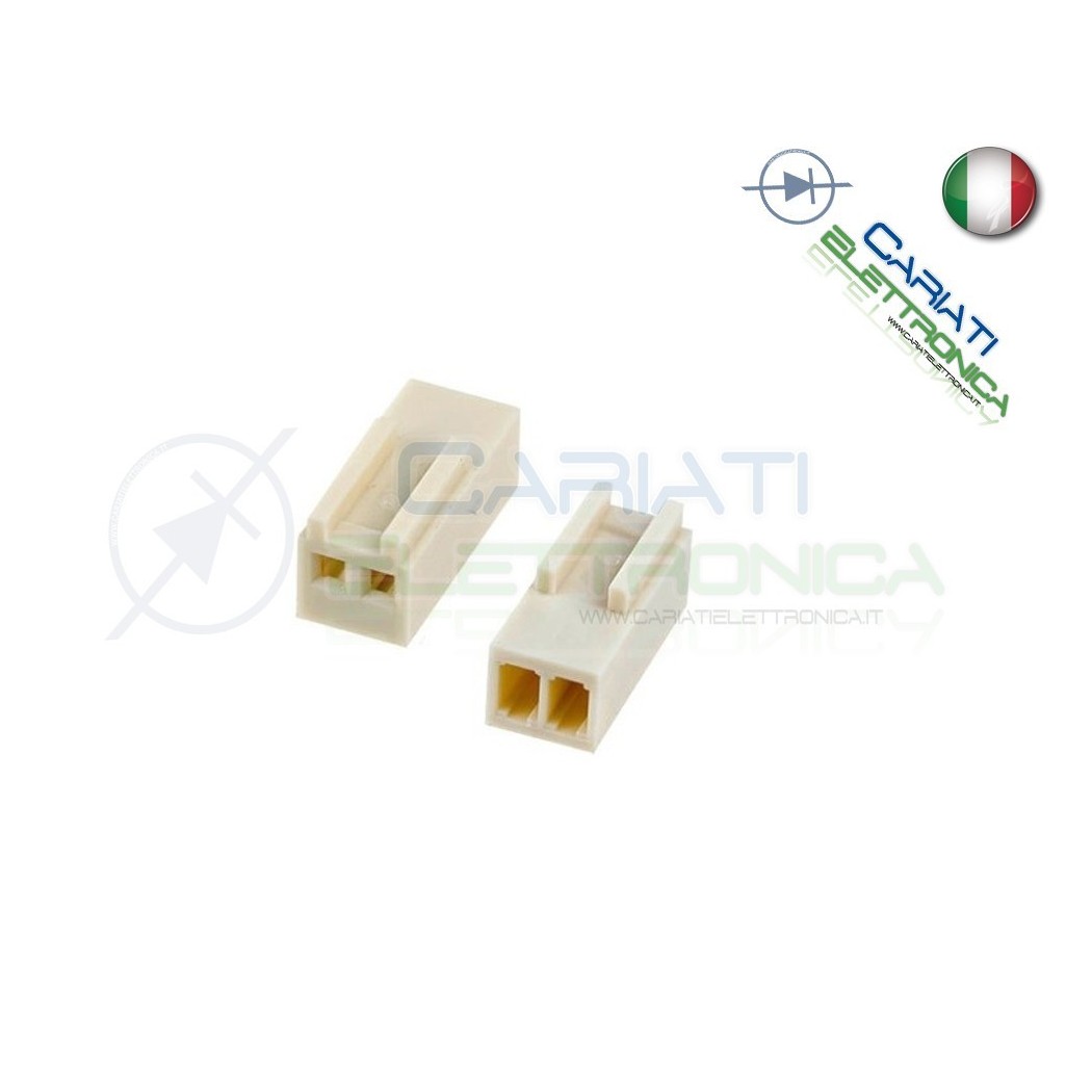 5 PEZZI Connettore Connettori MK Femmina 2 Poli Generico