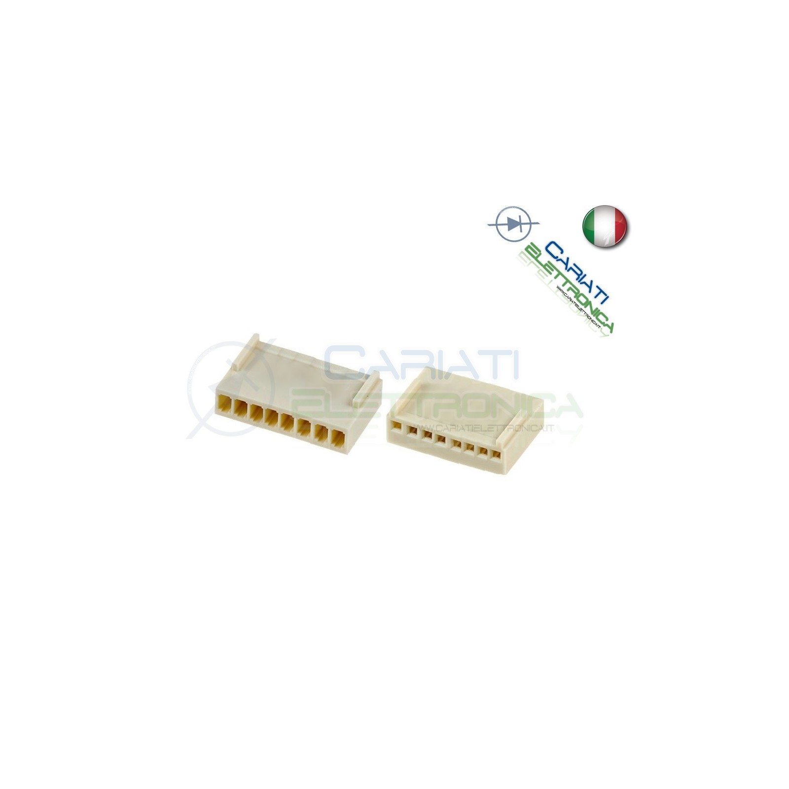 5 PEZZI Connettore Connettori MK Femmina 8 Poli Generico