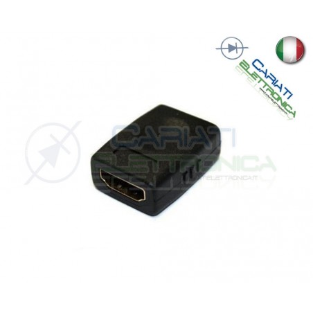 Adattatore Prolunga Convertitore per Cavo HDMI Femmina a Femmina Full HD