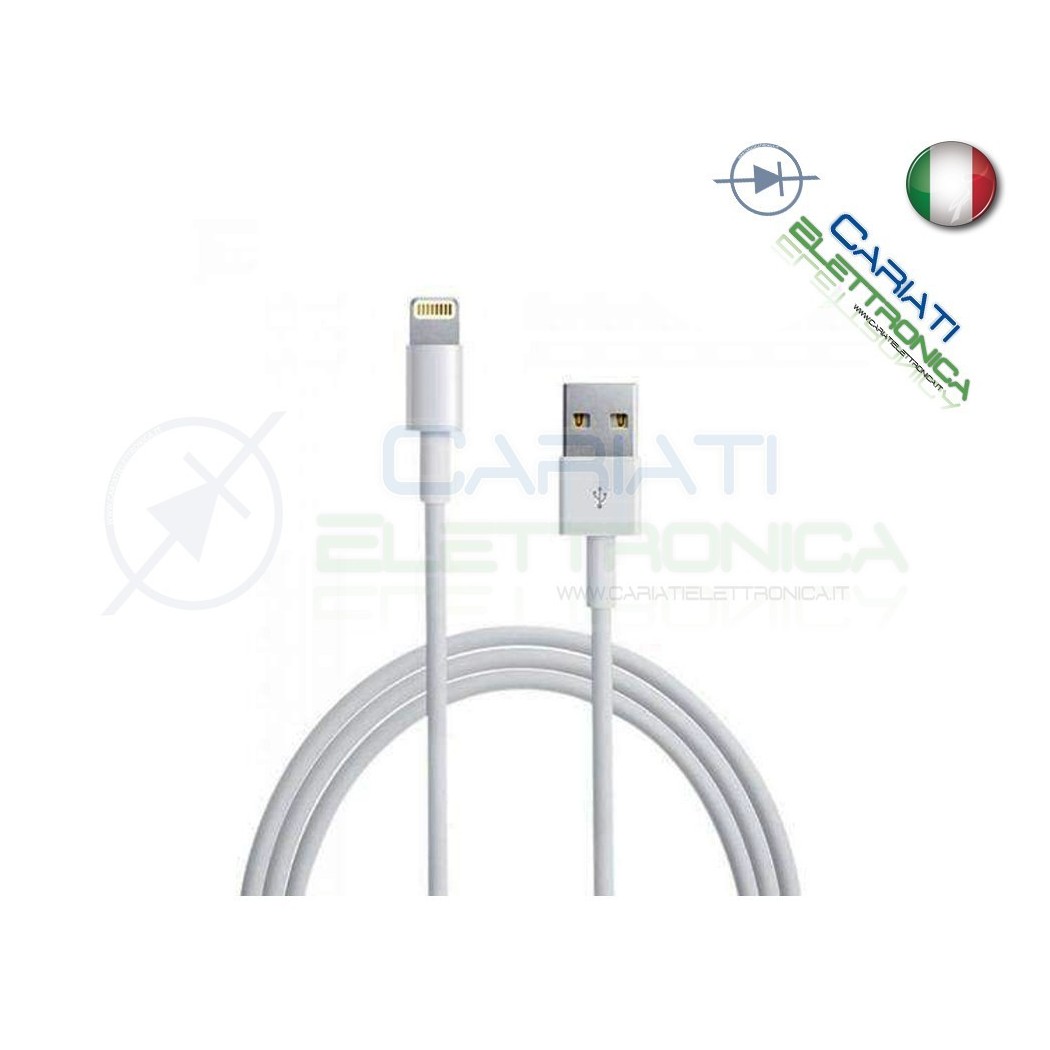 5 PEZZI CAVI CAVO DATI USB 3 Metri per IPHONE 5 5S 5C 6 6 Plus IPAD 4 IPODGenerico