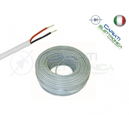 Cavo Multipolare 2 Poli 2x0.22 100 metri m