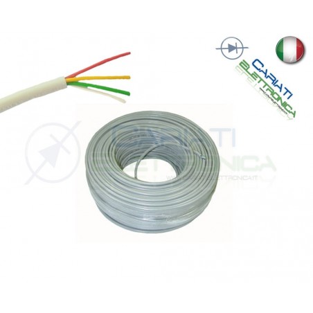 Cavo Multipolare 4 Poli 4x0.22 100 metri m