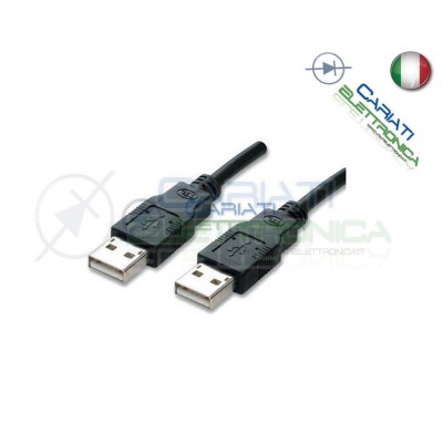 10 PEZZI CAVO USB 2.0 A AA MM Maschio Maschio Presa Spina Connettore 3mGenerico