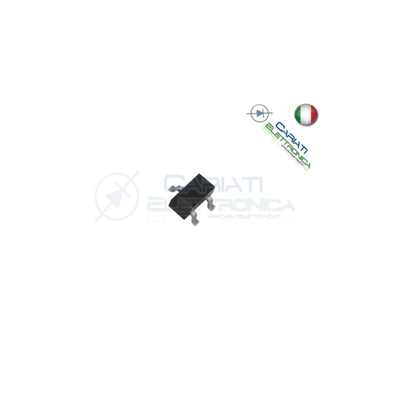 10 PEZZI 2N7002 Transistor MOSFET SOT-23 N-Channel Generico