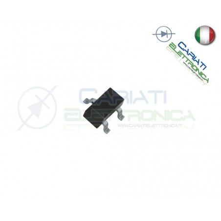 10 PEZZI 2N7002 Transistor MOSFET SOT-23 N-Channel Generico