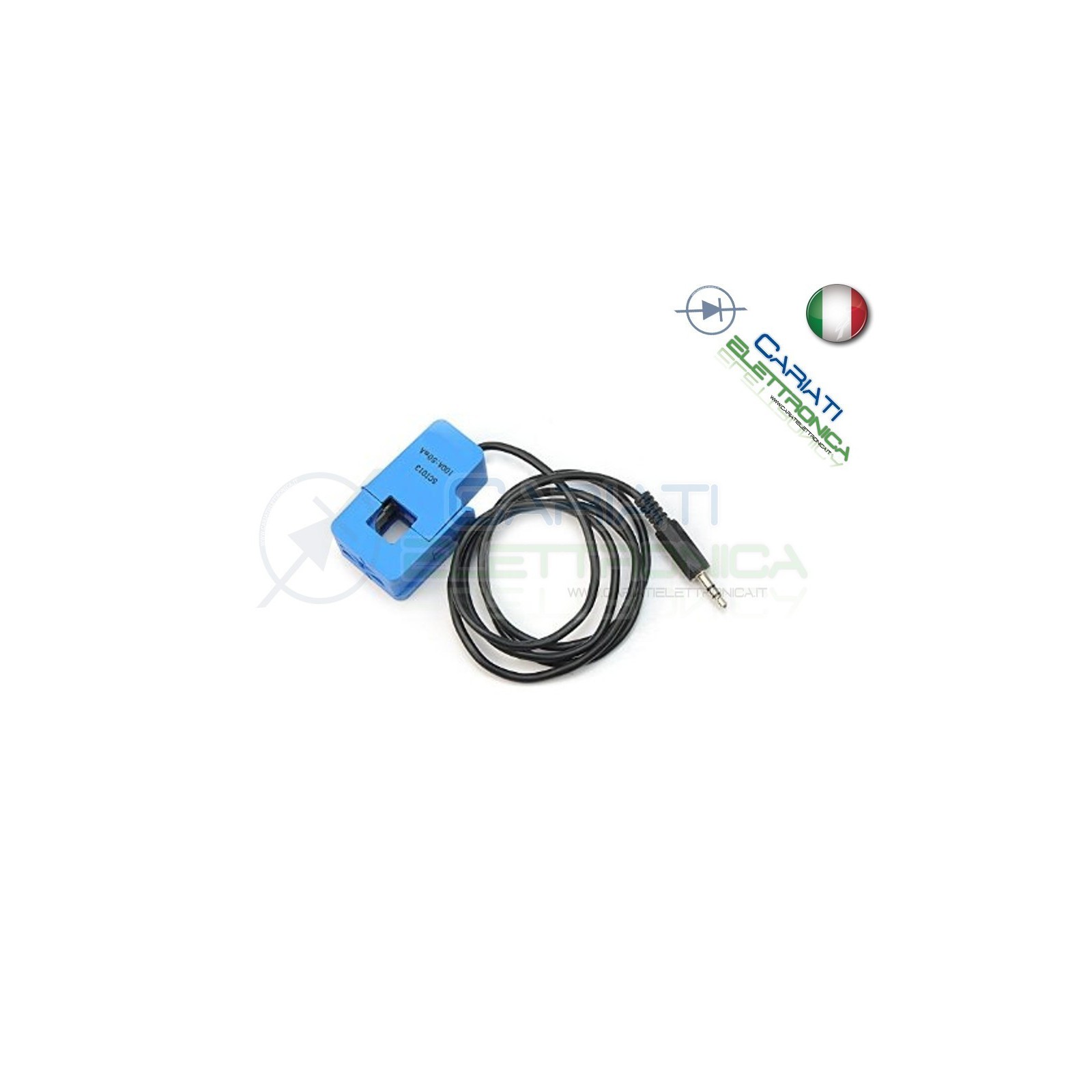 Sensore di Corrente SCT013 100A Amperometro Arduino Pic