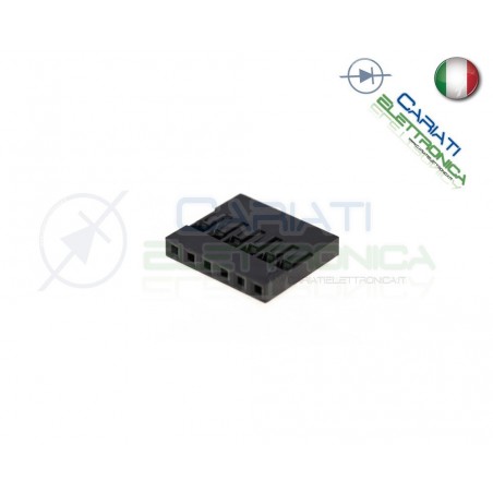 10 PEZZI Connettore Connettori DUPONT 6 Poli