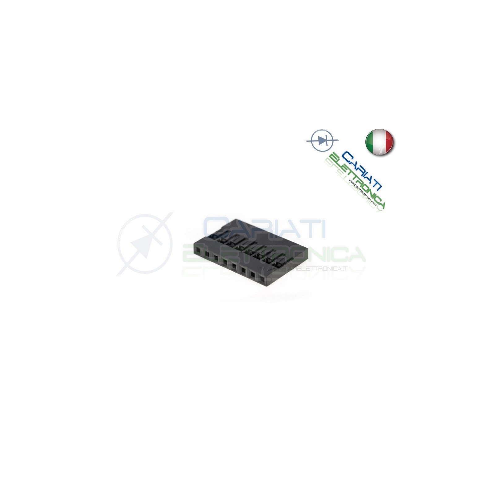 10 PEZZI Connettore Connettori DUPONT 8 Poli