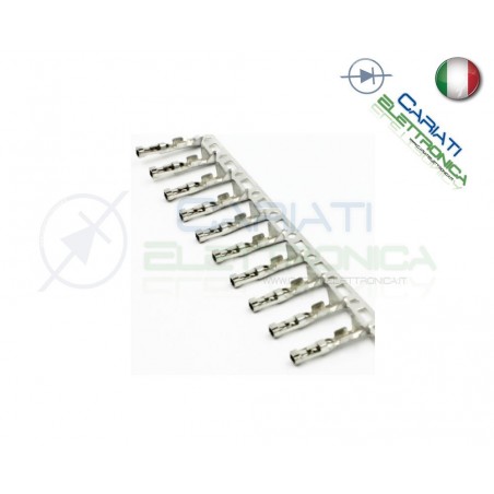 100 PEZZI Connettore Connettori DUPONT FEMMINA