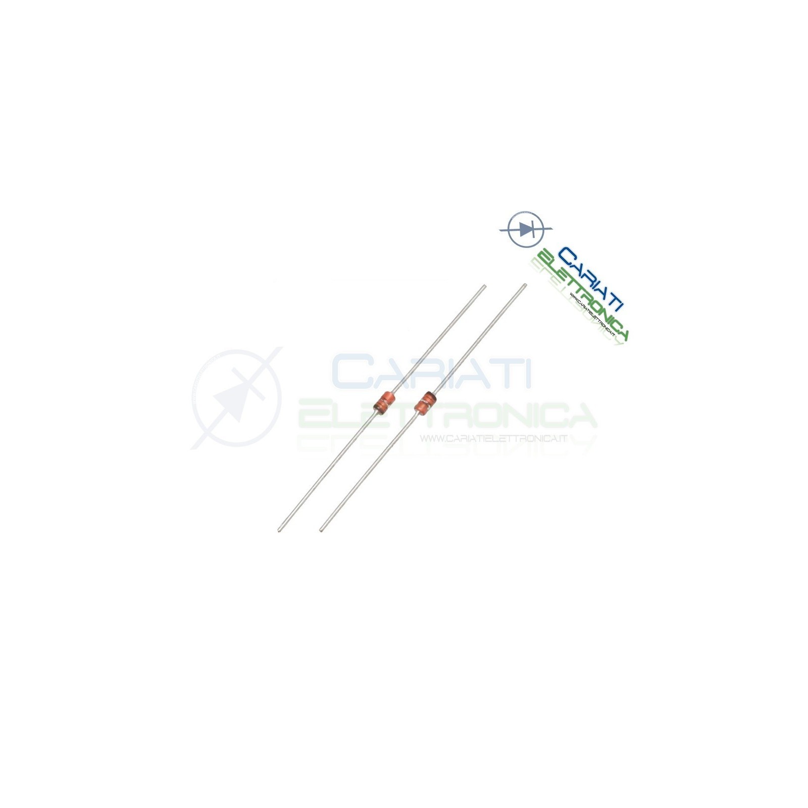 10 PEZZI Diodi Zener 5,6V 500mW BZX 55 C 5V6