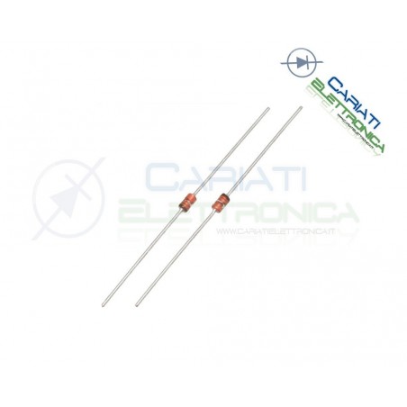 10 PEZZI Diodi Zener 6,8V 500mW BZX 55 C 6V8