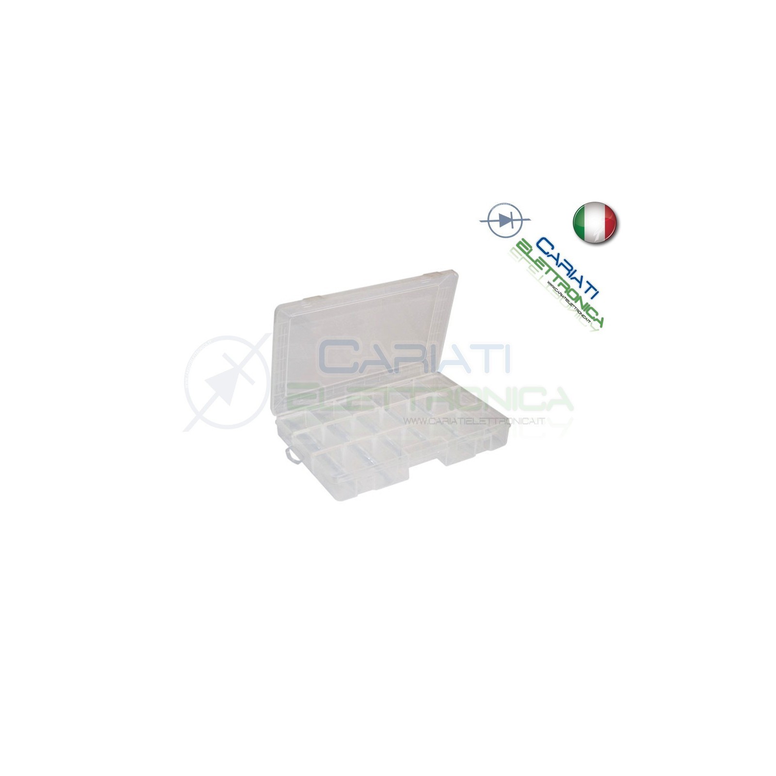 Valigetta Vaschetta Organizer con 18 scompartimenti