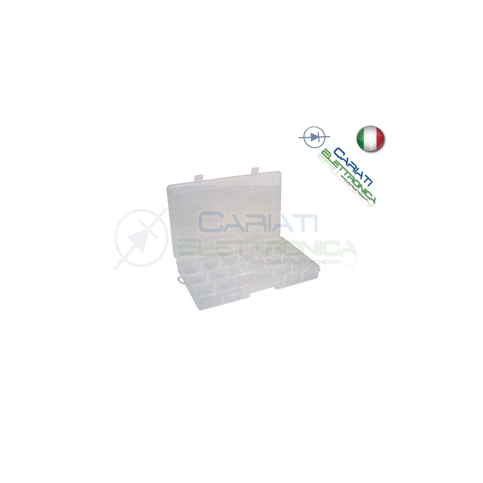 Valigetta Vaschetta Organizer con 24 scompartimenti
