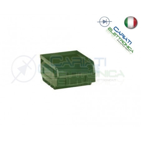 Contenitore in Plastica BOCCA DI LUPO Dimensione L 105 P 88 H 54 mm
