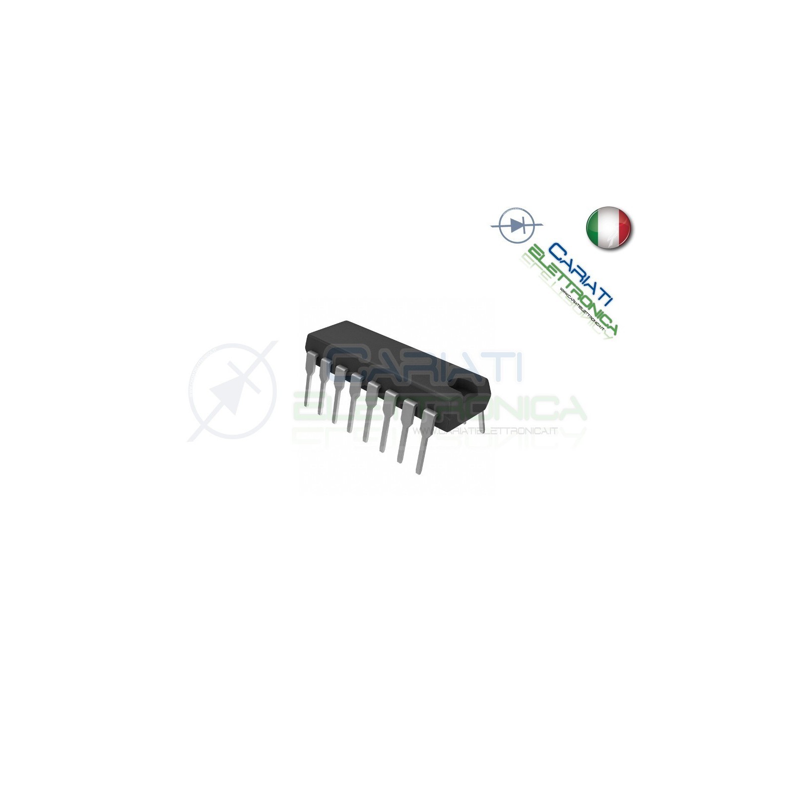 2 PEZZI ULN2003 Array 7 Transistor DarlingtonST MICROELECTRONICS