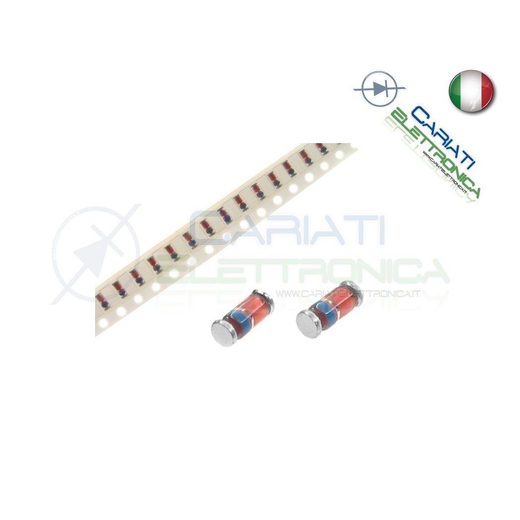 10 PEZZI Diodi Zener SMD 24V 1/2W BZV 55 C 24V0