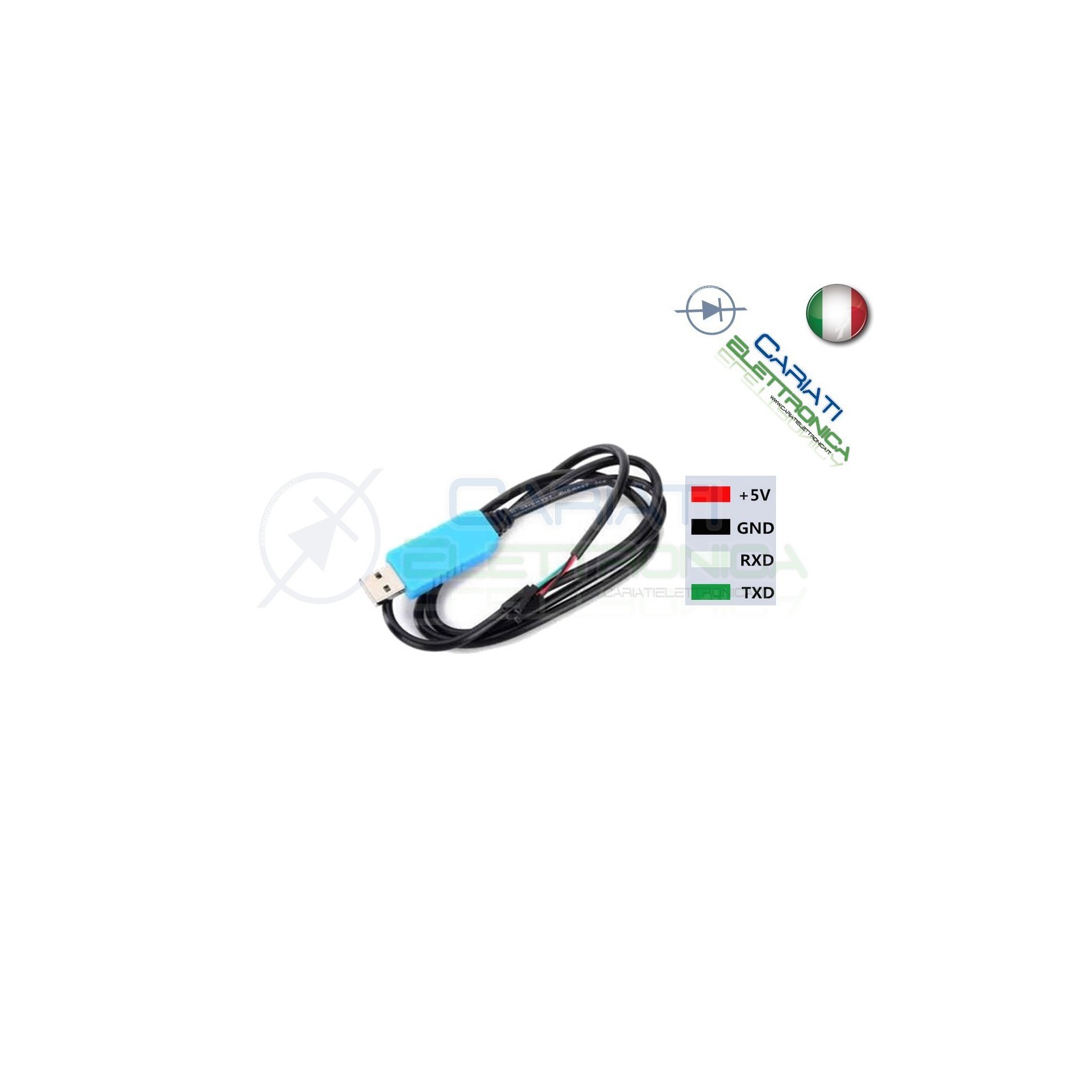 1 PEZZO PL2303 TA TTL USB RS232 Cavo Convertitore PL2303TA