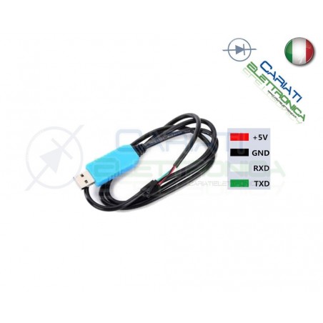 1 PEZZO PL2303 TA TTL USB RS232 Cavo Convertitore PL2303TA