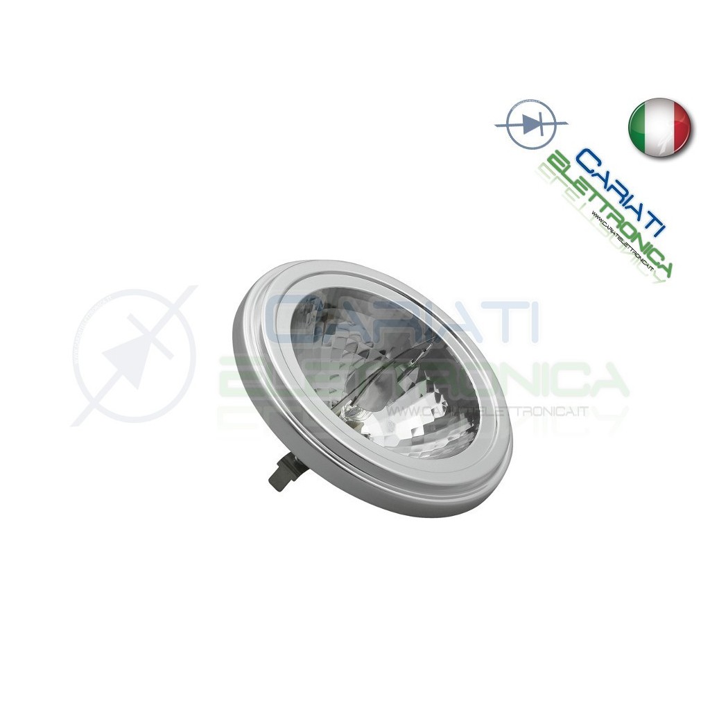 Lampada Alogena 50W G53 AR111 luce calda 12V