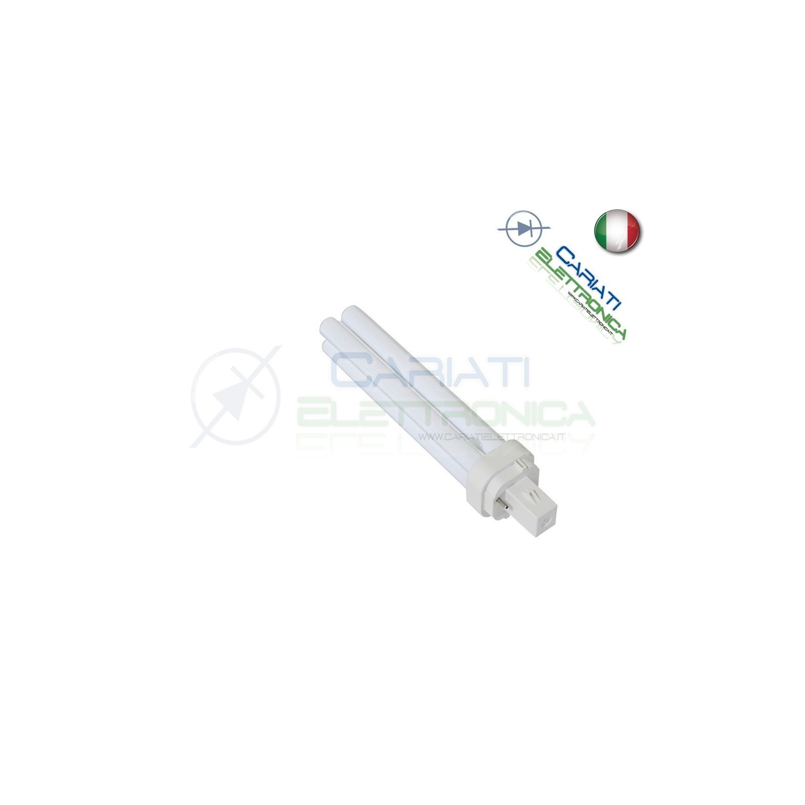 Lampada Lampadina 2pin G24d G24 a Risparmio Energetico 26w 4000K