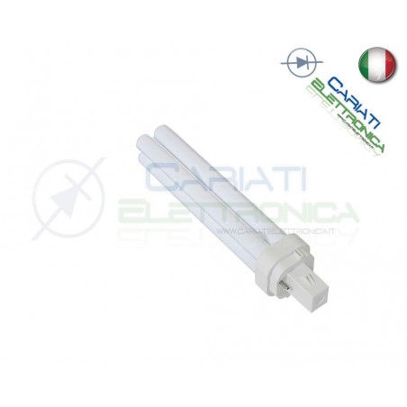 Lampada Lampadina 2pin G24d G24 a Risparmio Energetico 26w 4000K