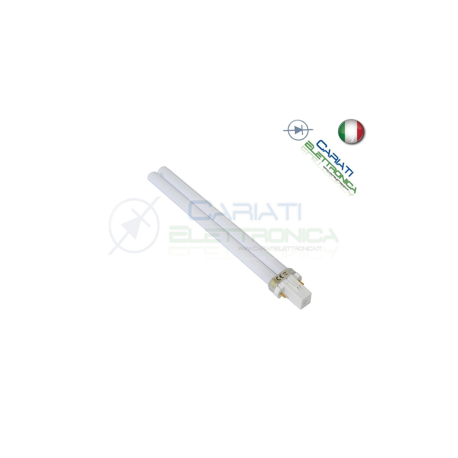 Lampada Lampadina 2pin G23 a Risparmio Energetico 9w 4000K