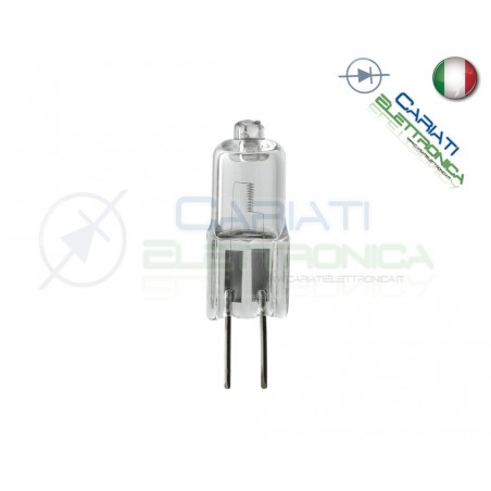 5 PEZZI Lampada Lampadina Luce BISPINA alogena G4 LUCE CALDA GIALLA 35w