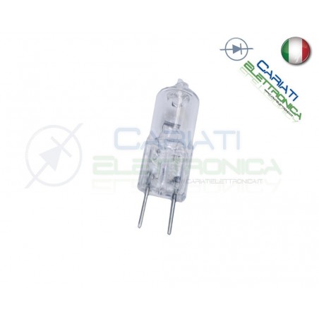 5 PEZZI Lampada Lampadina Luce BISPINA alogena G6.35 LUCE CALDA GIALLA 35w