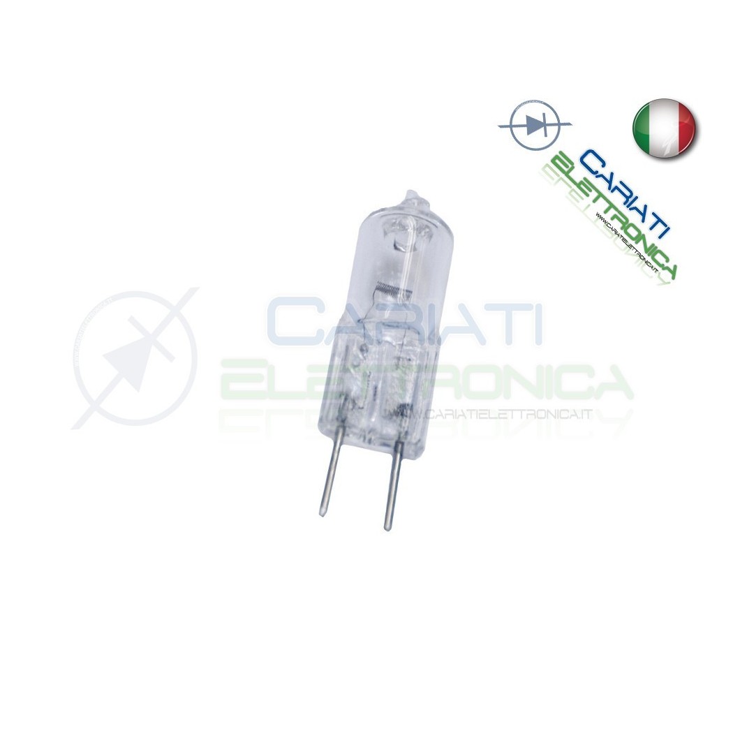 10 PEZZI Lampada Lampadina Luce BISPINA alogena G6.35 LUCE CALDA GIALLA 35w