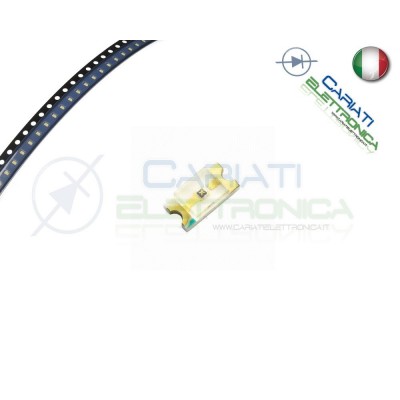 10 Led smd 0603 Bianchi Bianco alta luminosità Generico