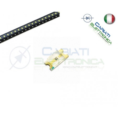 10 pz Led smd 1206 BLU alta luminosità