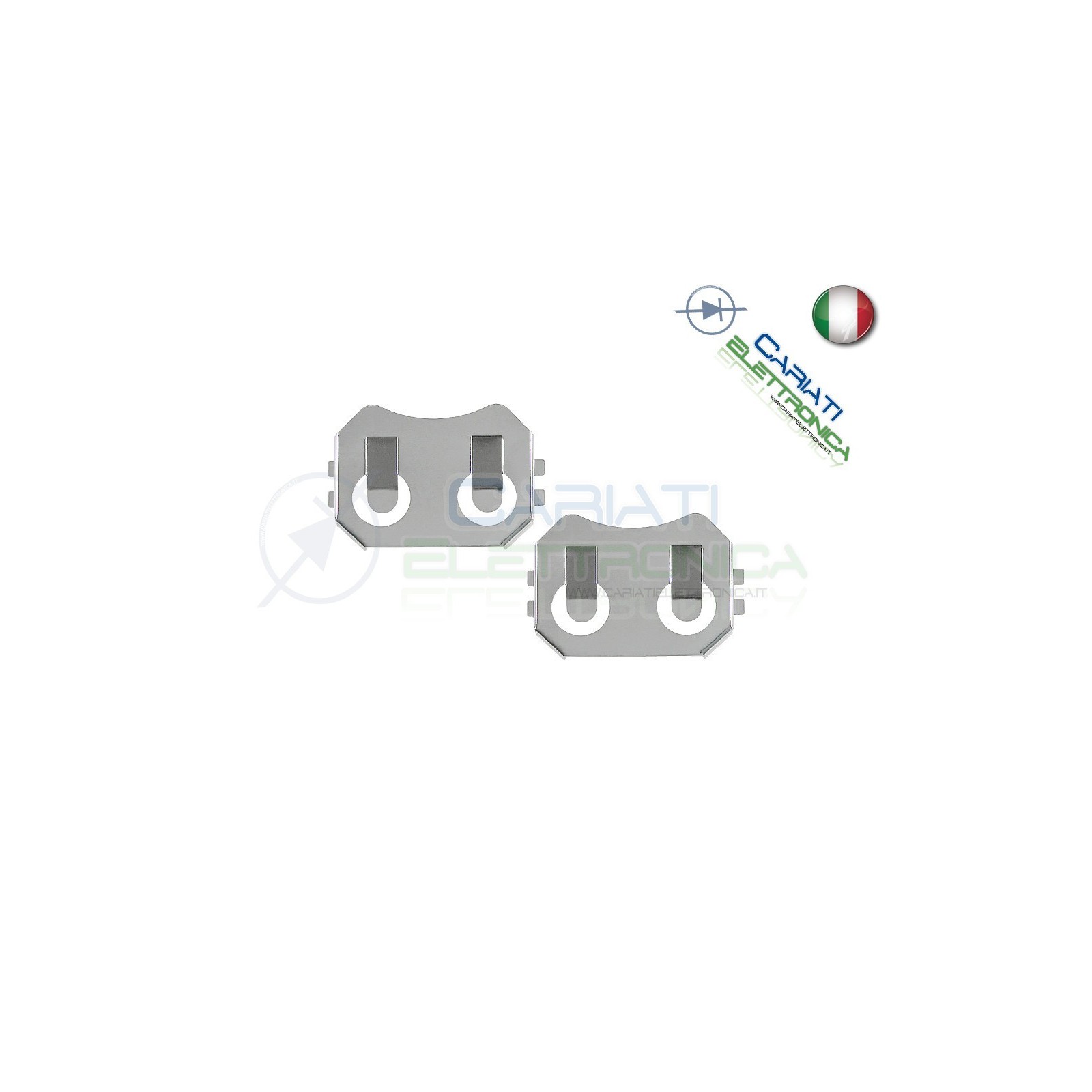 Portabatterie SMD per Batteria a Bottone CR2032 CR 2032Generico