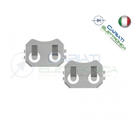 Portabatterie SMD per Batteria a Bottone CR2032 CR 2032Generico